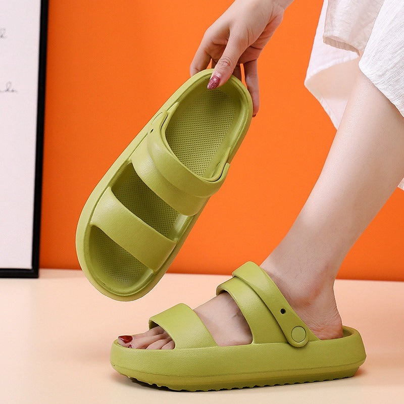 Adjustable Thick Bottom Sandals - 3cm Platform - Outdoor Collection