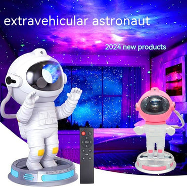Avsluta Astronaut Starlight Projektionslampa Norrskensprojektor Liten Natt Sovrum Stjärnklar