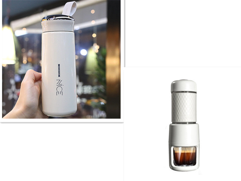 Bärbar manuell espressomaskin