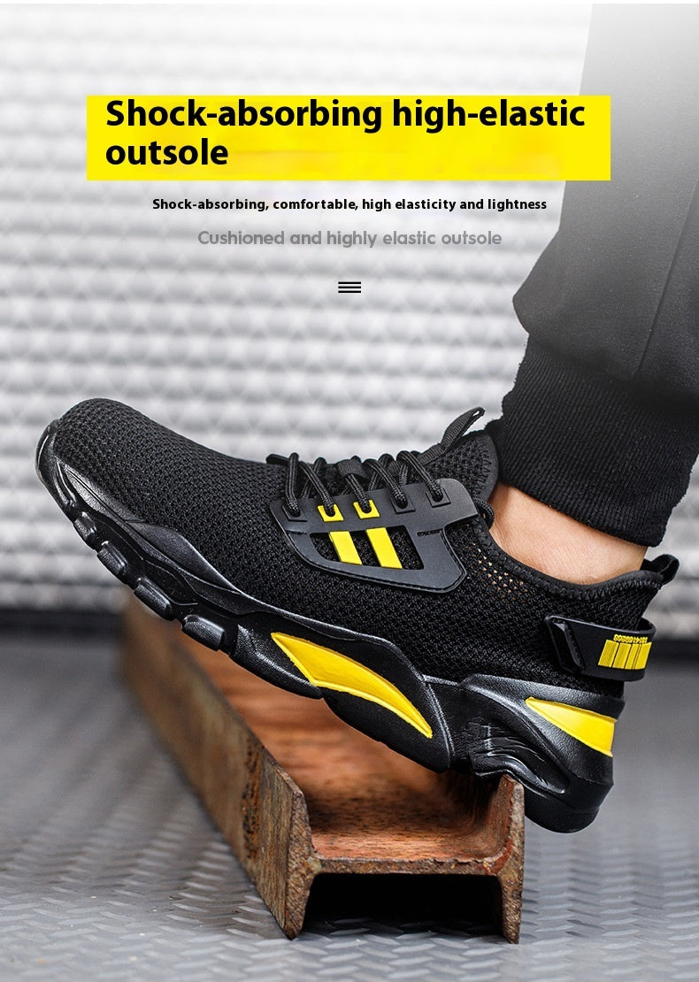 Men's Fashion Summer Breathable Work Shoes
