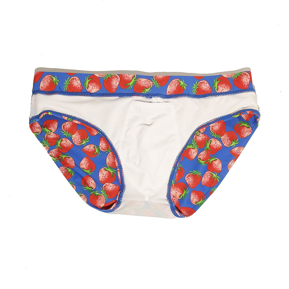 Slip fraise mignon et sexy pour hommes