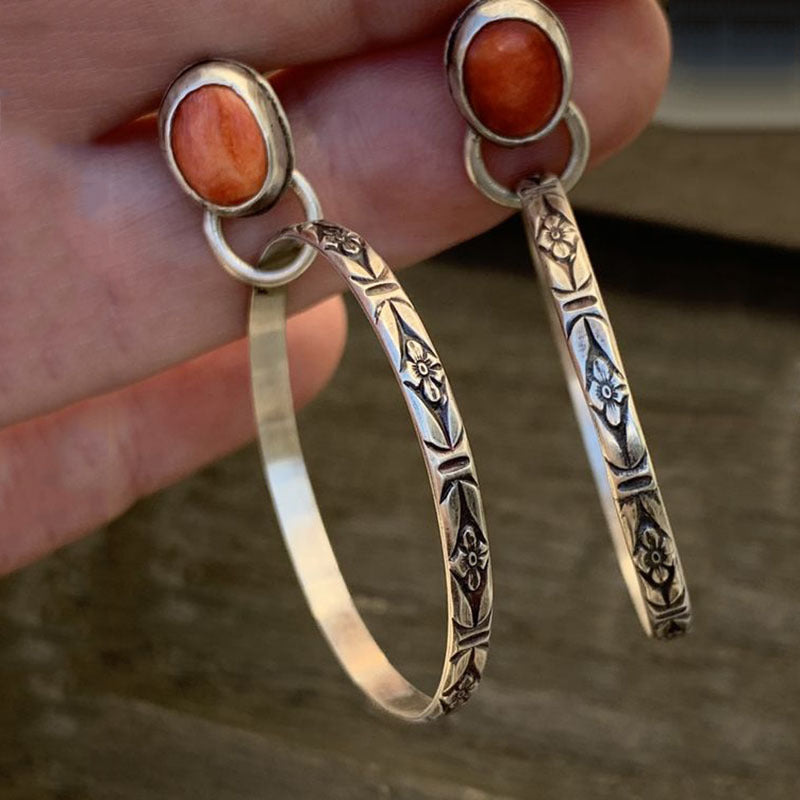 Women's Fashion Personalized Circle Earrings