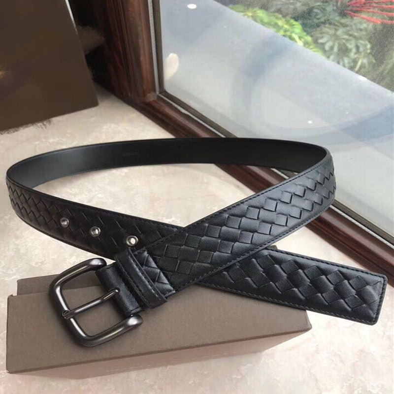 New Vintage Copper Head Layer Cowhide Needle Buckle Belt - Artisan Craftsmanship