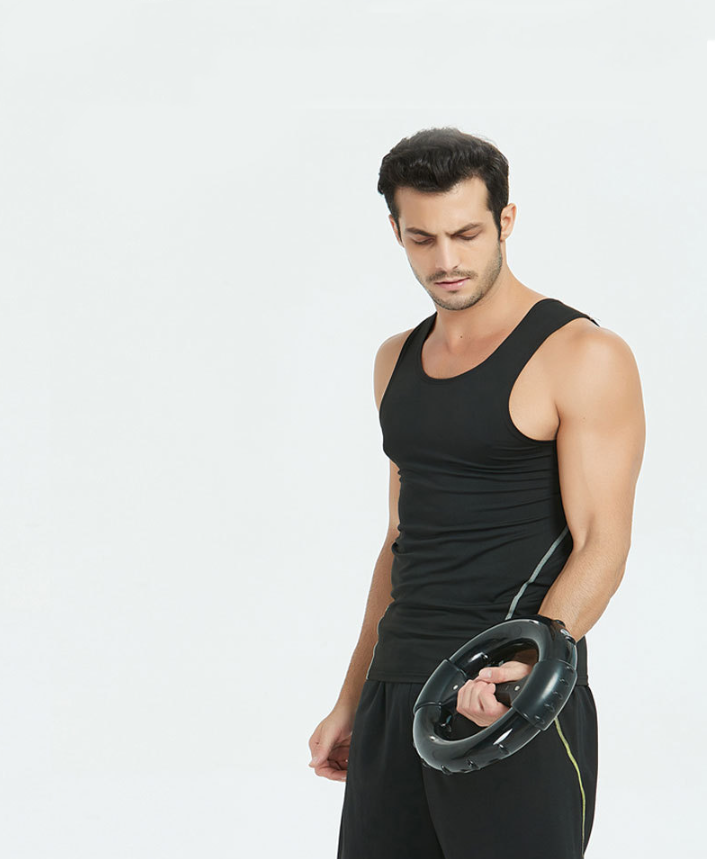 Professional Ring Muscle Gym Equipment - Centrifugal Force Trainer (ABS Shell, Steel Ball, Jianli Ring Model)