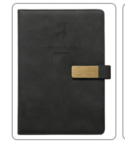 Läderliknande Business Office Notebook