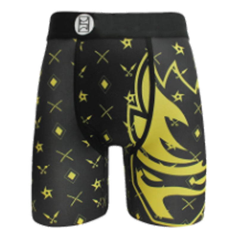 Tecknade tryckta pojkar boxershorts för män