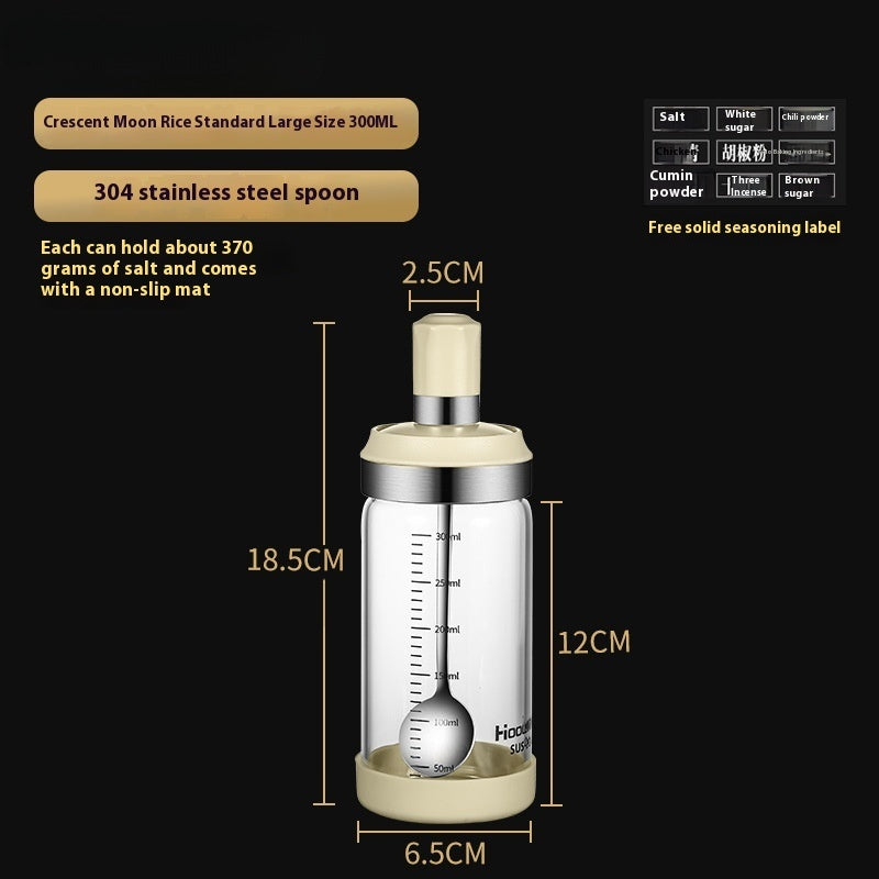 Seasoning Jar Light Luxury Household Seal