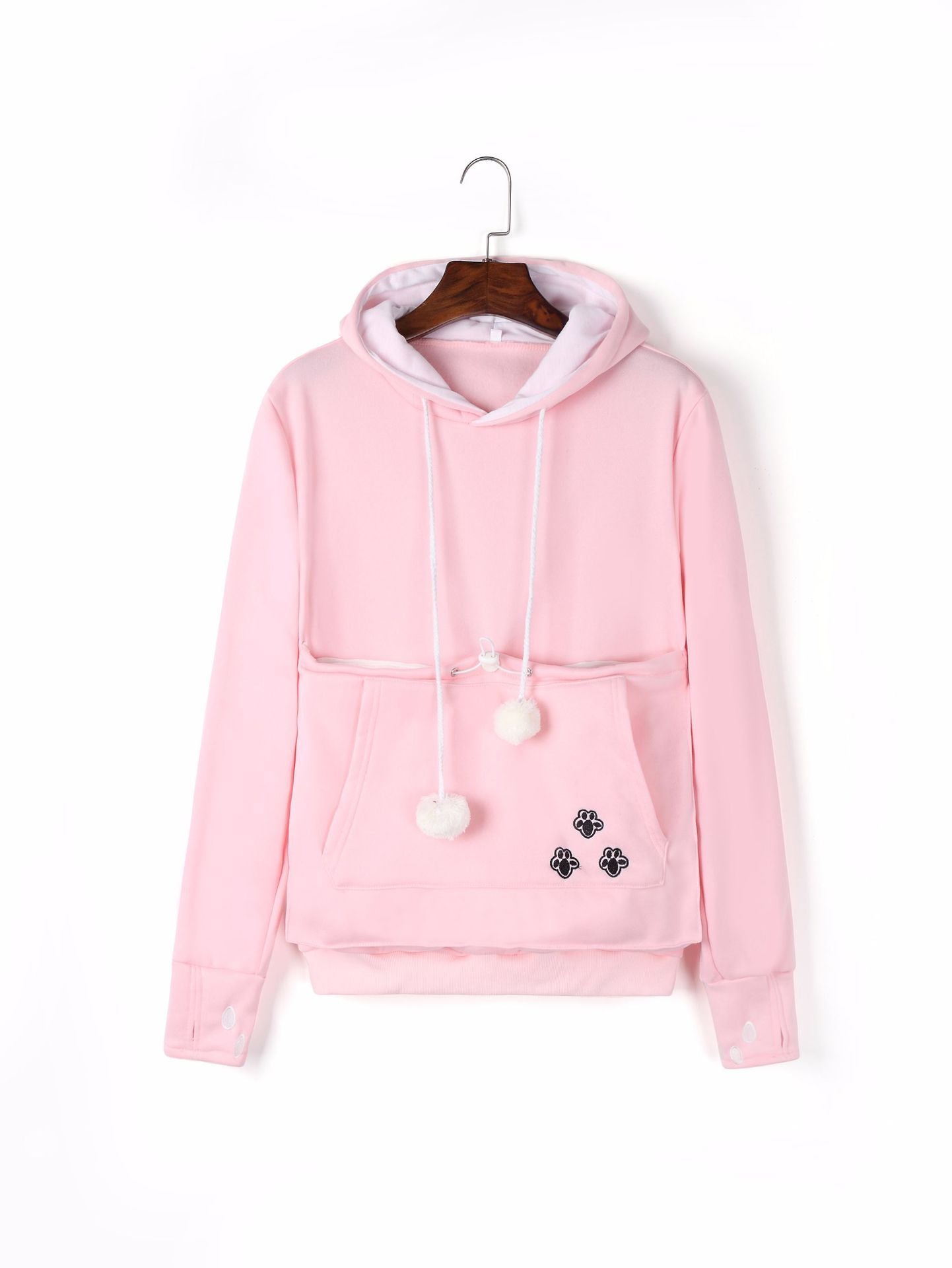 Adorable Hoodies with Pet Pocket for Women - Winter Collection