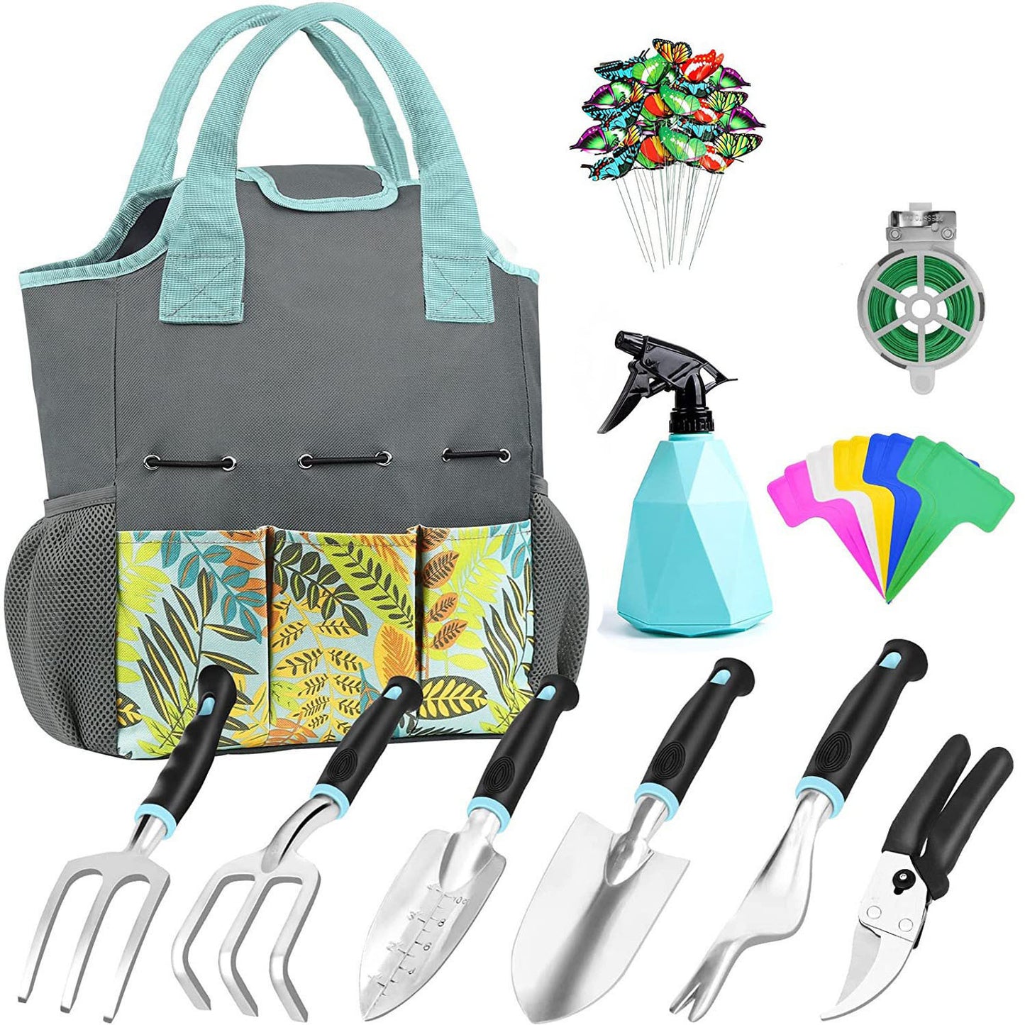 Ensemble d'outils de jardinage créatif en alliage d'aluminium
