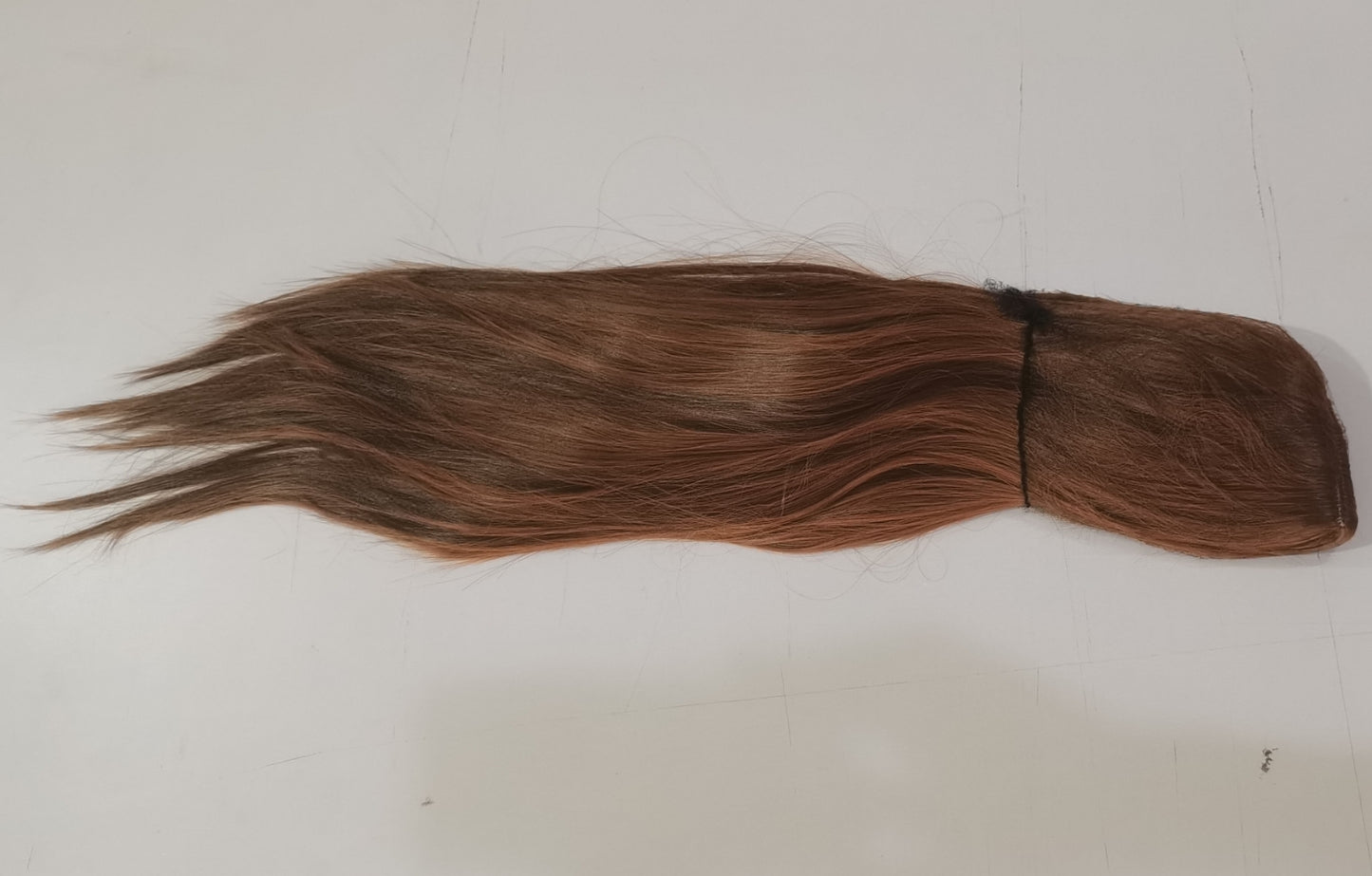 Black Long Straight Hair Wig Cap