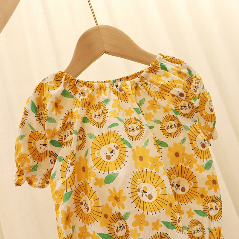 Vêtements d'été en mousseline de soie pour chien bouledogue, corps court