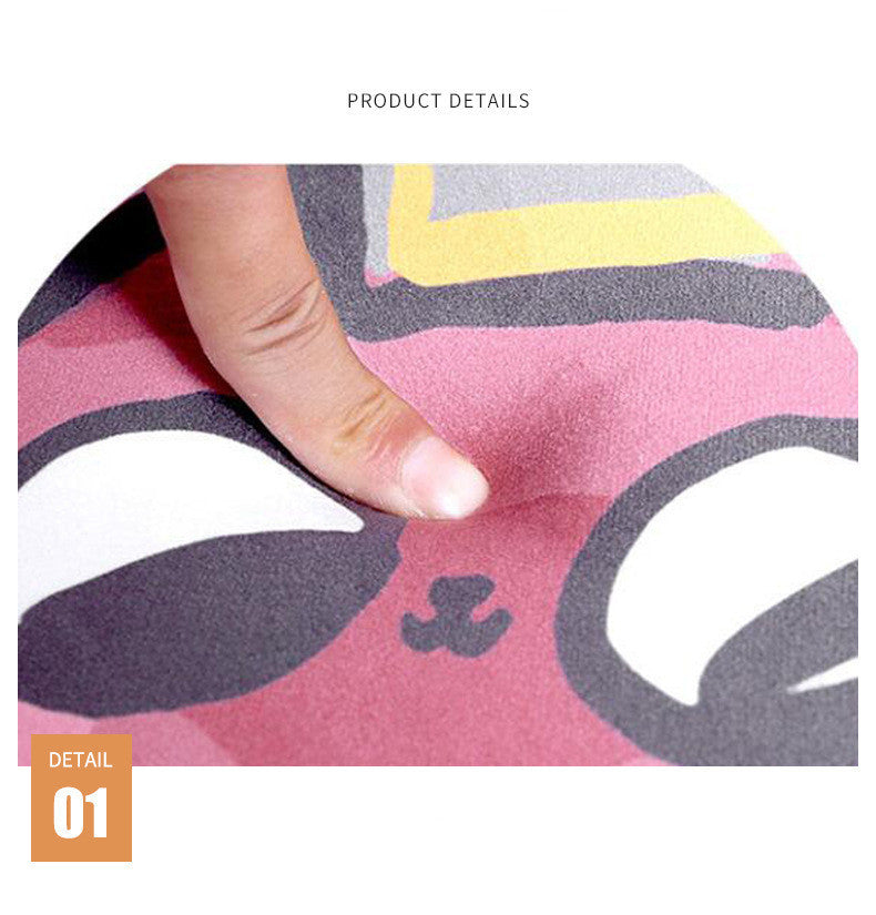 Tapis de sol étoilé en flanelle, décoration d'intérieur, tapis de salon