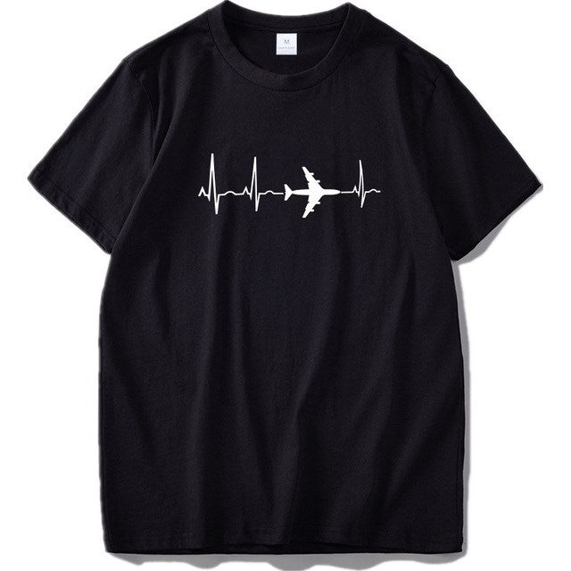 T-shirts Chemise Slim pour Hommes Solide de Dessin animé
