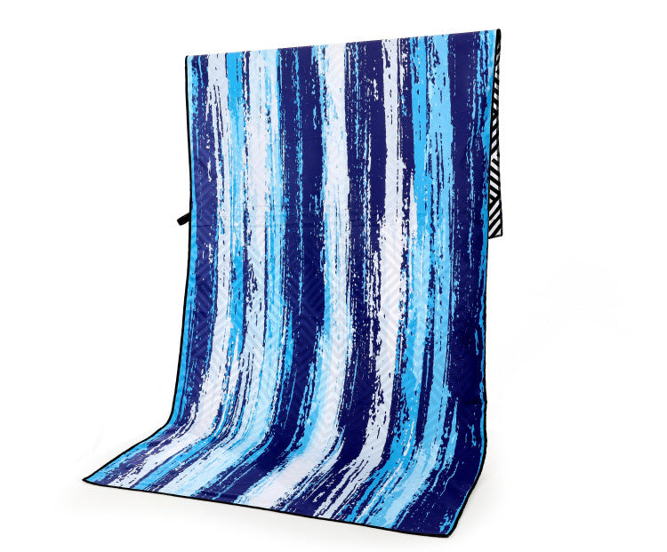 Serviette de plage de serviette de sport de plein air de voyage