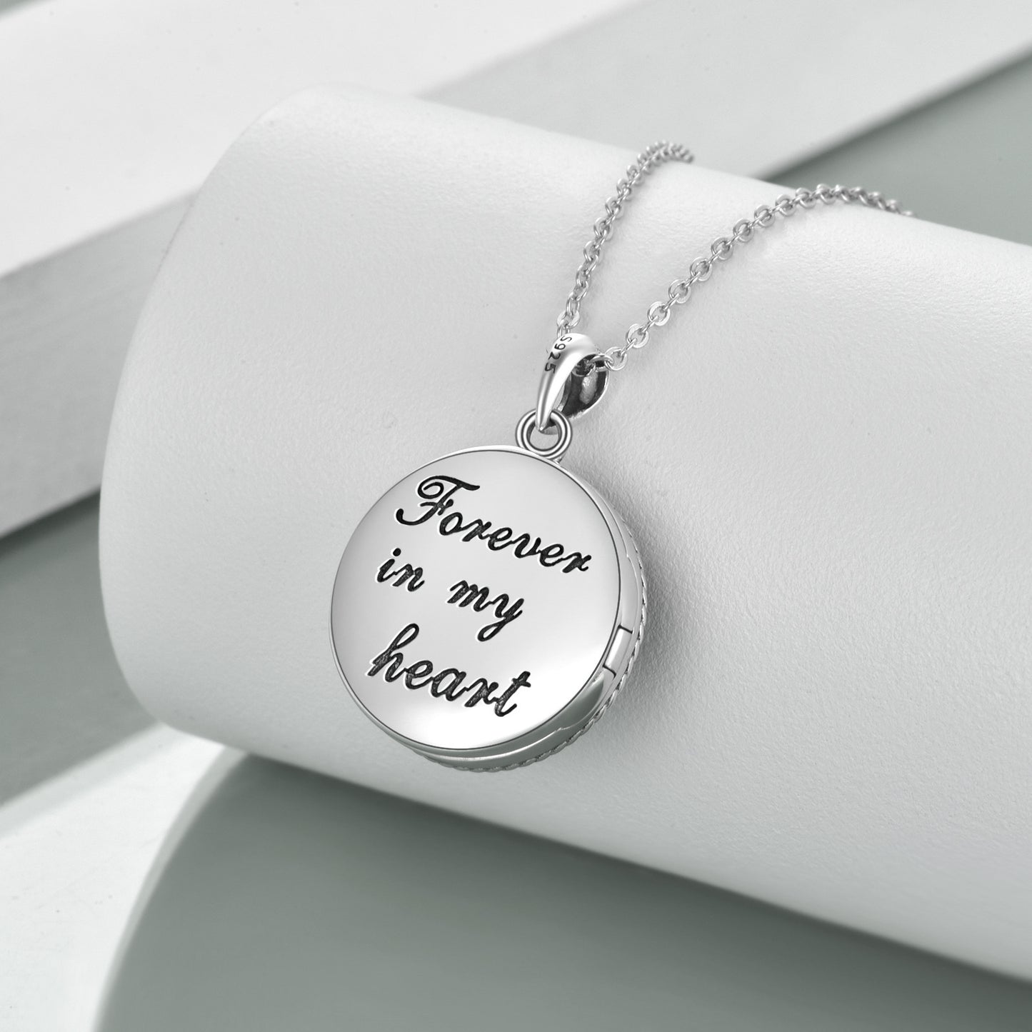 Livets träd medaljong halsband smycken för kvinnor sterlingsilver keltiskt släktträd abalone snäckskal medaljong smycken gåvor för mamma dotter