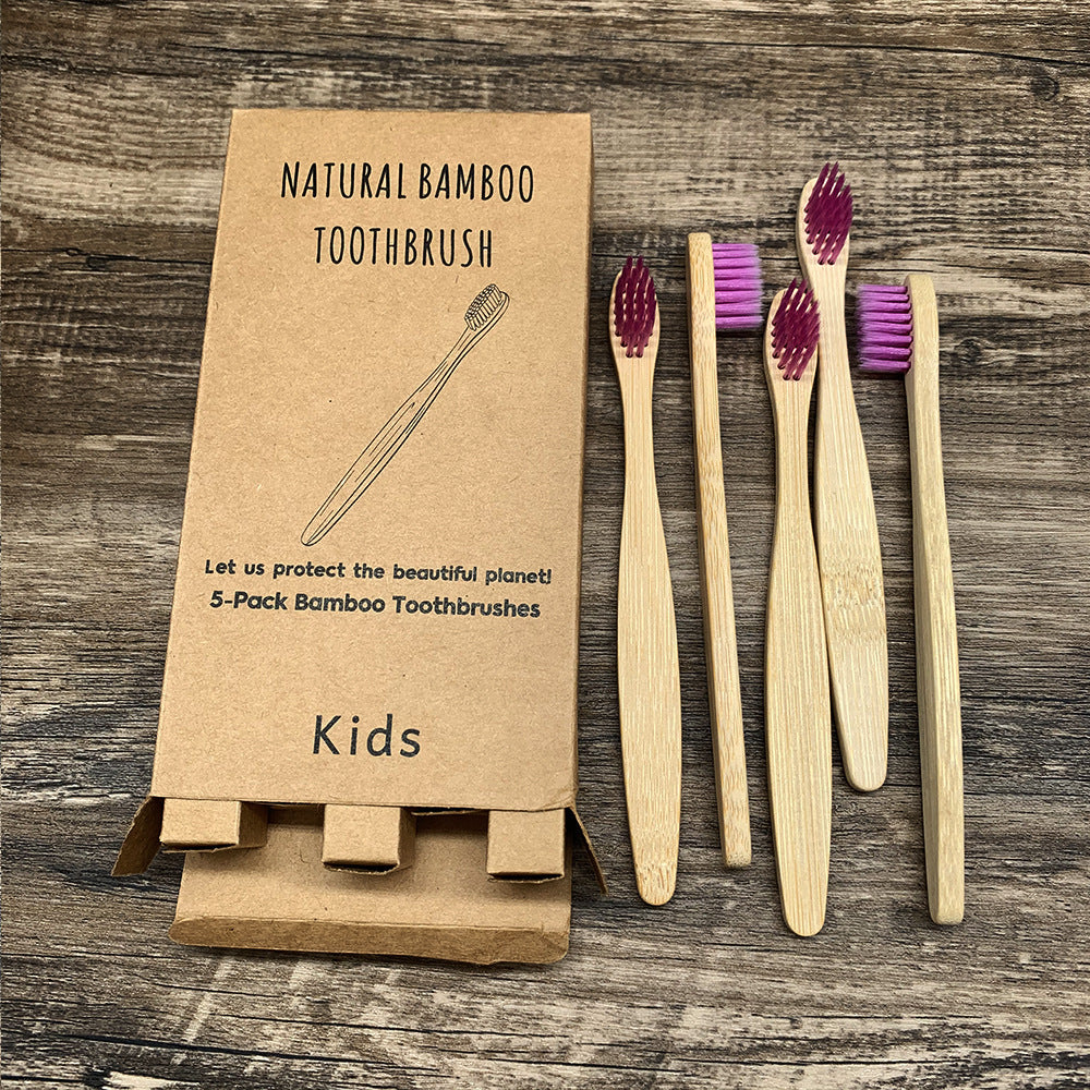 Eco Friendly Bamboo Soft Fiber Toothbrushes
