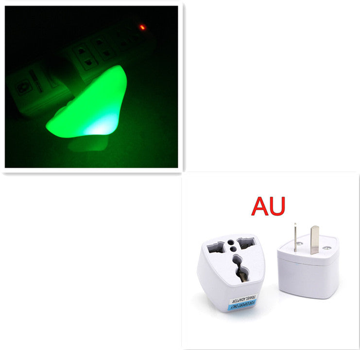 Lampe LED à prise murale en forme de champignon, prise ue US, blanc chaud, capteur de contrôle de la lumière, lumière de chambre à coucher, décoration de la maison