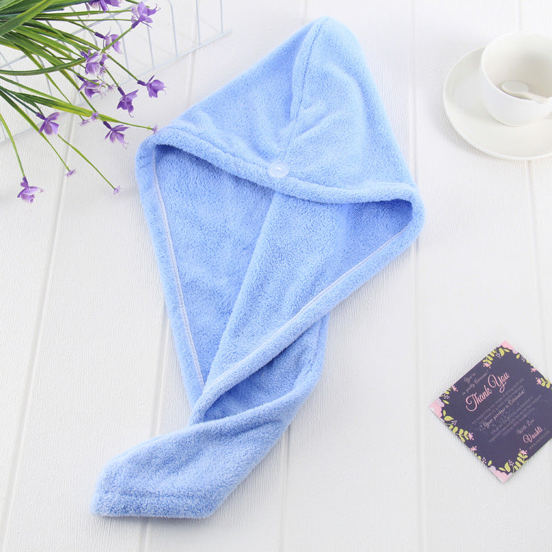Serviette sèche-cheveux magique en microfibre à séchage rapide