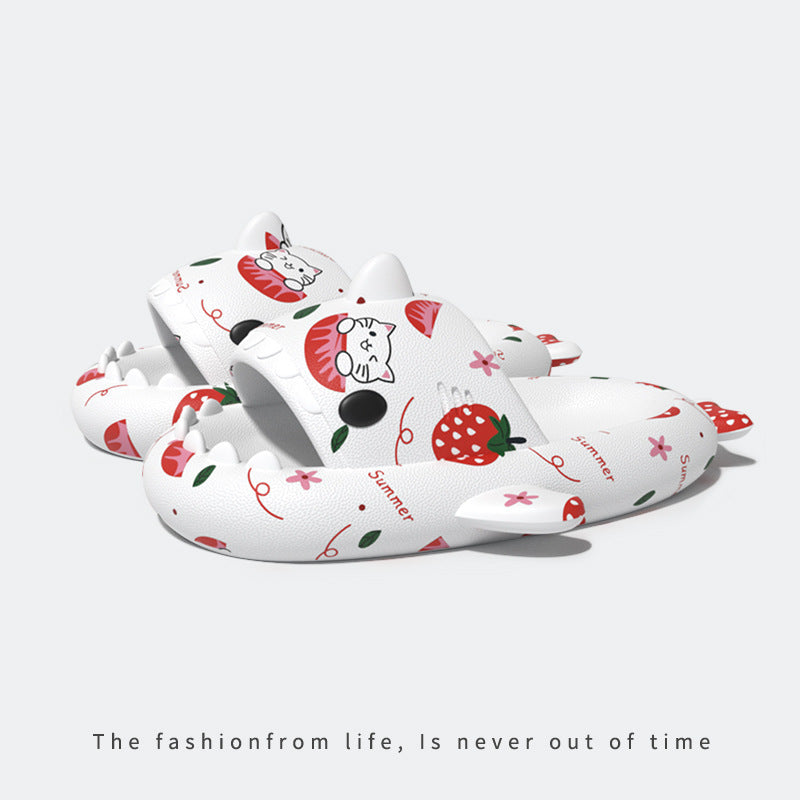 Summer Home Anti Slip Bathing Girl Lovely Slippers