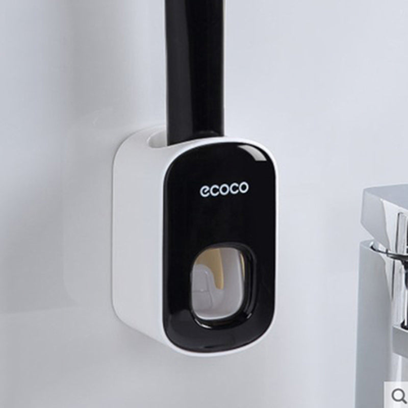Porte-dentifrice automatique mural, ensemble d'accessoires de salle de bains, distributeur