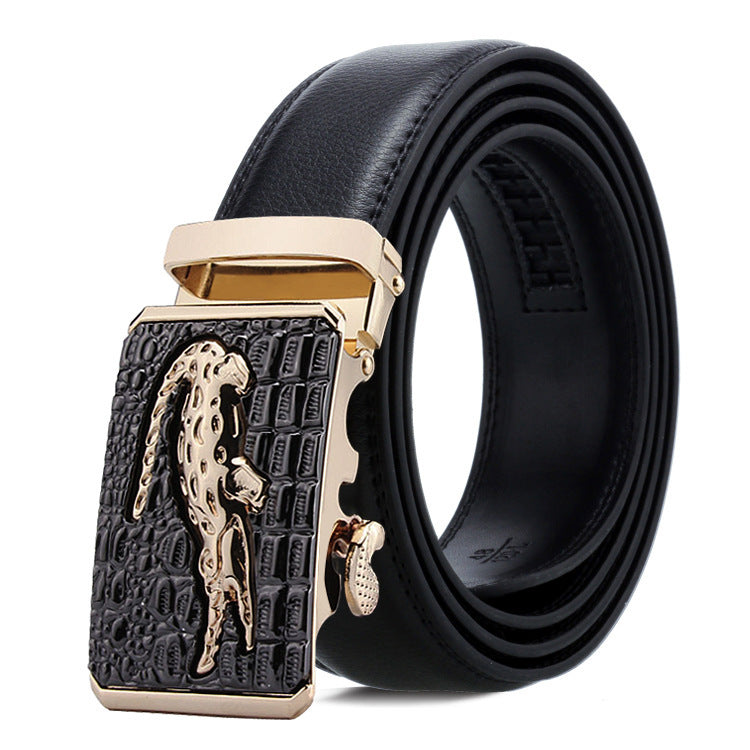 Men's Automatic Buckle Business Trouser Belt - Professional Efficiency