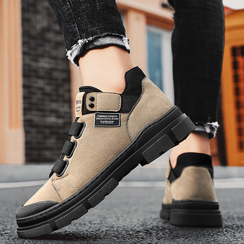 Sneakers Herr Sportskor Elastiskt band Flats Skor