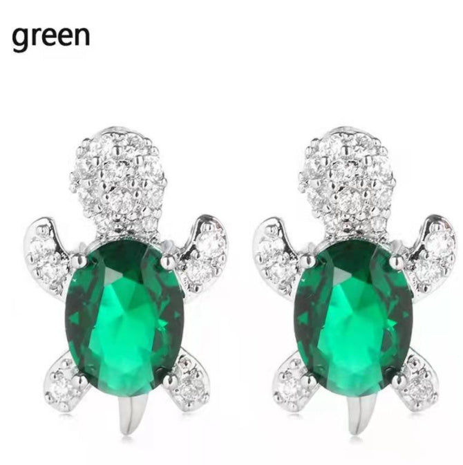 Cute Little Animal Niche Design Earrings Jewelry Stud Earrings