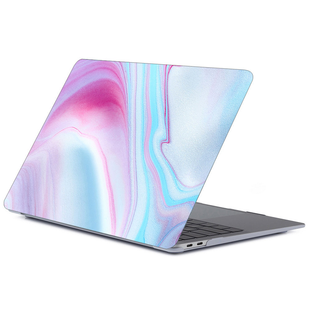 Notebook marmorerat frostat skyddsfodral