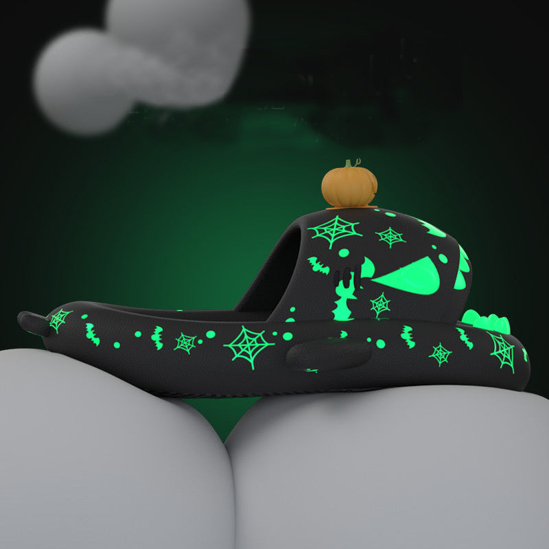 Luminous Shark Slippers - Holiday Platform Shoes - Trendy Collection
