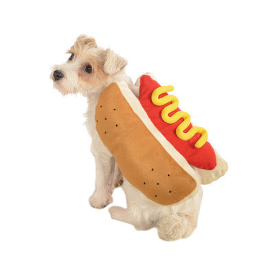 Vêtements pour animaux de compagnie Hot Dog Burger chat vêtements pour chien vêtements pour chien