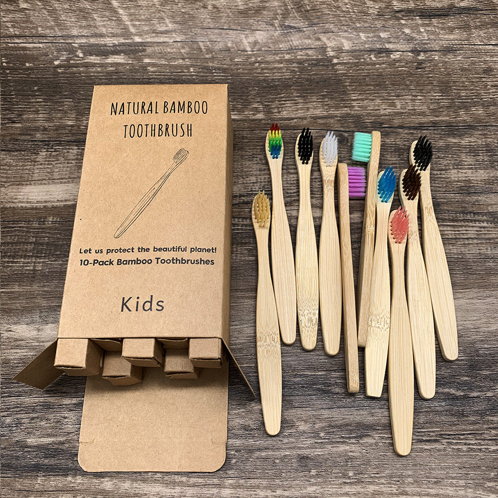 Eco Friendly Bamboo Soft Fiber Toothbrushes