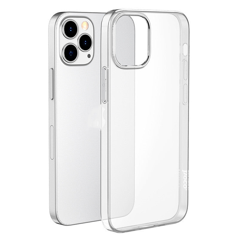 Étui de téléphone transparent en TPU, étui de téléphone de haute pureté