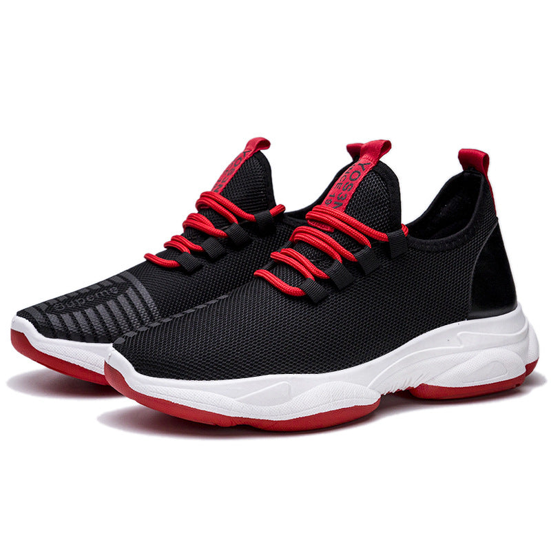 Herr Sneakers Svart Vita Sportskor