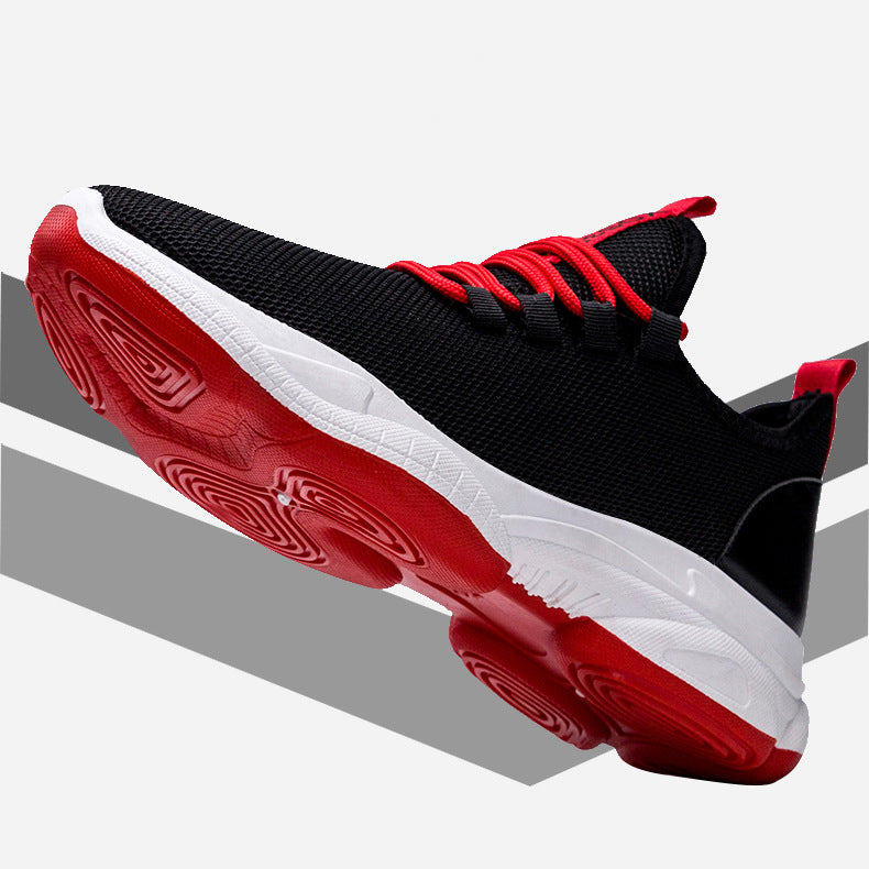 Herr Sneakers Svart Vita Sportskor