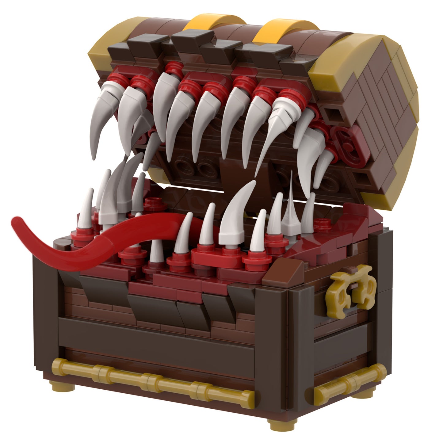 Creative Game Treasure Box Building Block Toy 🧮