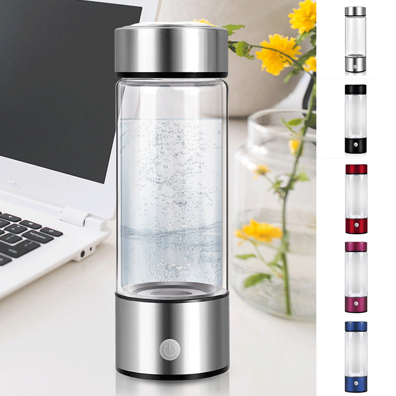 Hydrogen Water Bottles Elektrisk Hydrogen Rich Water Generator Flaska Ny teknik Uppladdningsbar bärbar antioxidant