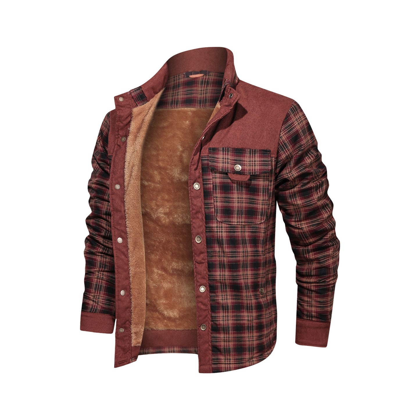 Manteau militaire épais en polaire pour homme, manteau d'automne et d'hiver, vêtements de marque