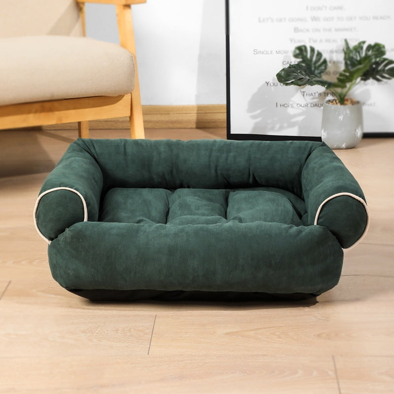Dog Sleeping Bed Sofa - Premium Pet House with Winter Warm Cushion