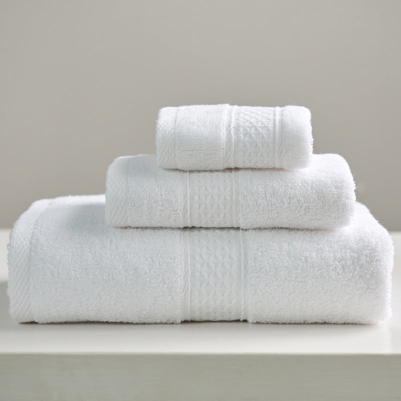 Serviette carrée de Style minimaliste, ensemble de serviettes de bain en pur coton