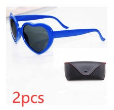 Heart-Shaped Light Love Special Effects Glasses Love Glasses Fashion Sunglasses