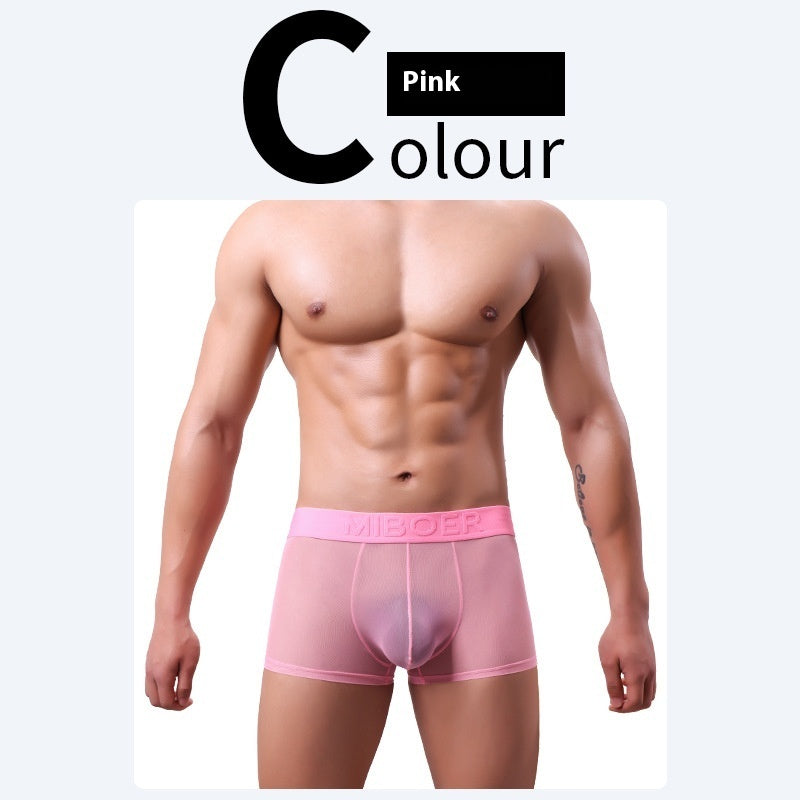 Men's Thin Invisible And Breathable Boxers