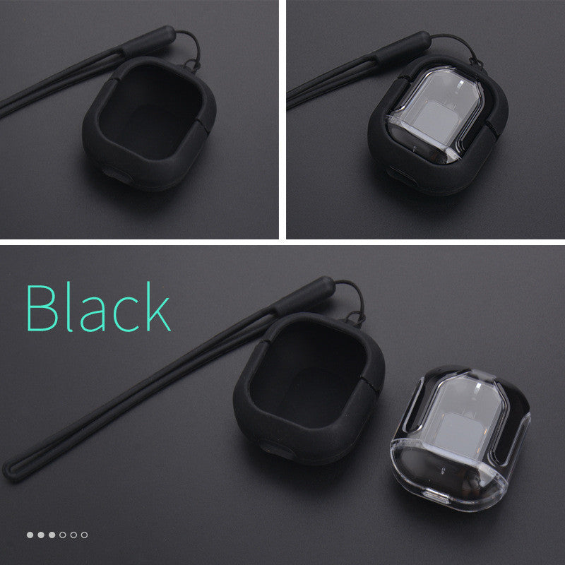 Nytt Mini Transparent trådlöst Bluetooth Headset Digital Display ENC brusreducering True Wireless Sports Music