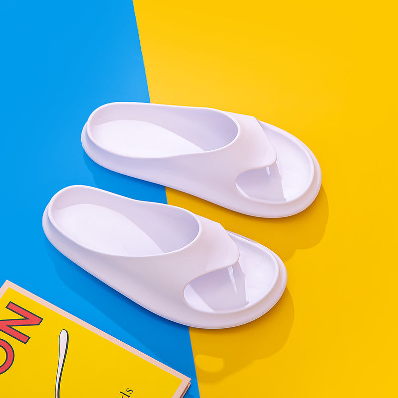 Summer Outside Wearing Bathing Beach Couple Flip-flops