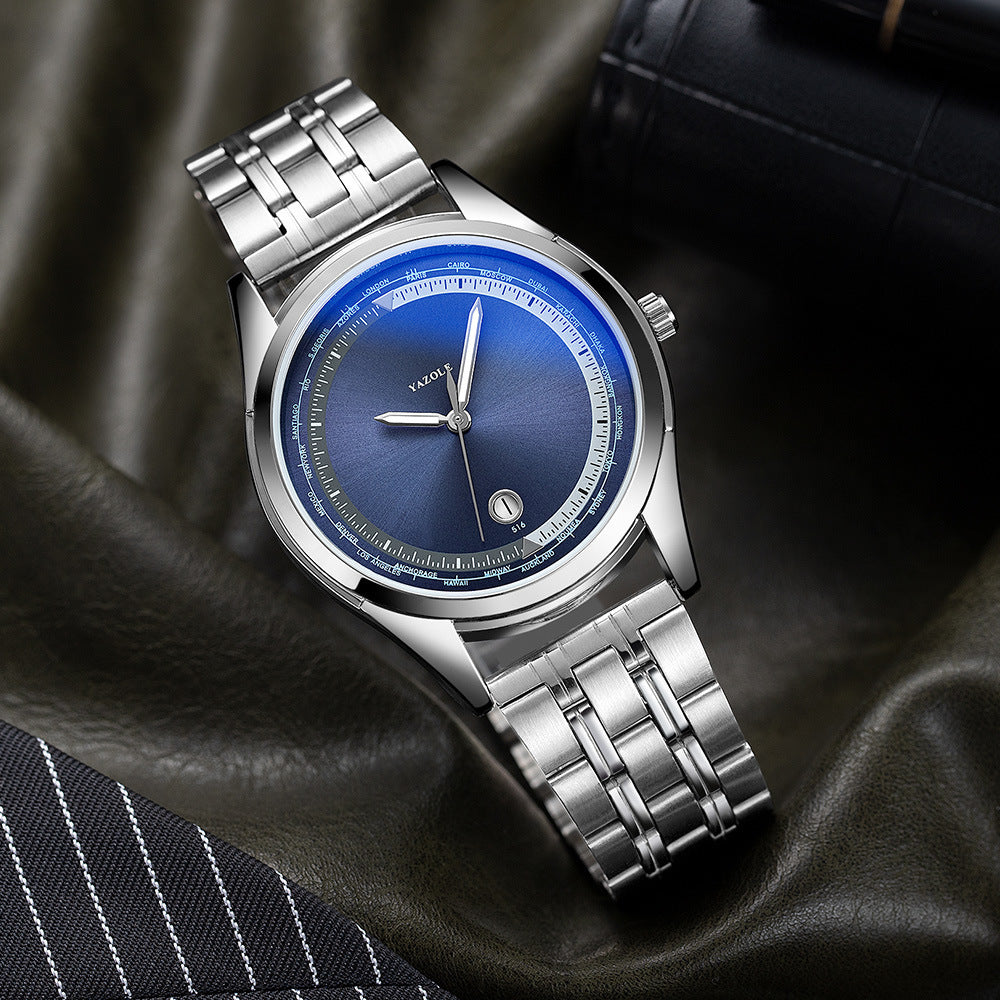 Montre-bracelet pour hommes d'affaires ou bracelet Lyx pour hommes, bracelet de sport lumineux, bracelet de montre pour Relogio Masculinon