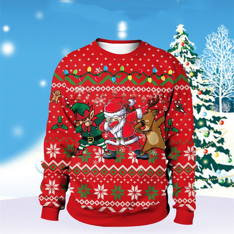 Digital Printing Christmas Sweater - Stylish & Comfortable