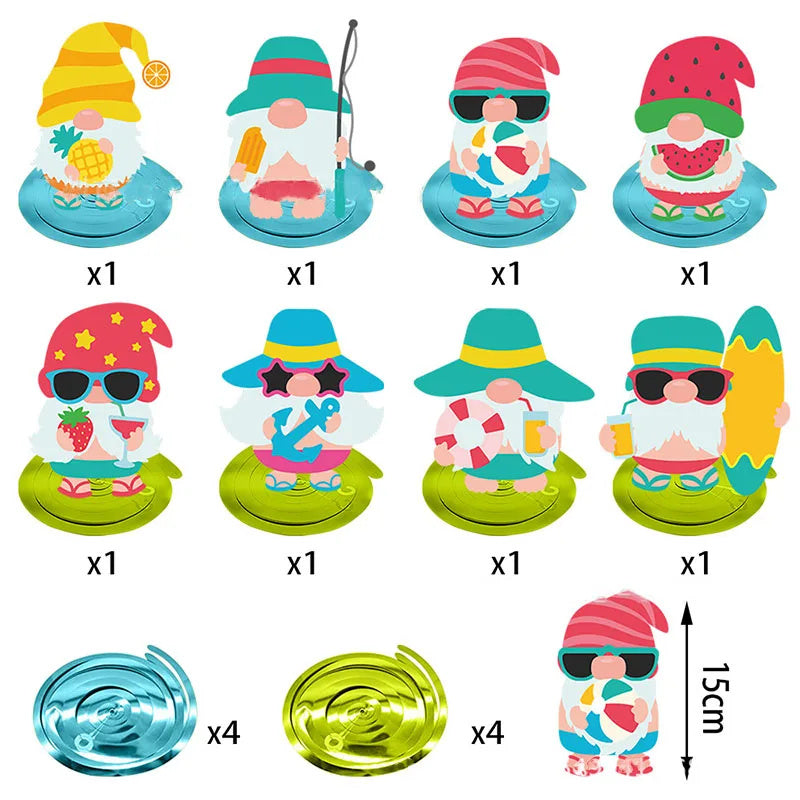 Hawaii Summer Seaside Party Decoration Charm