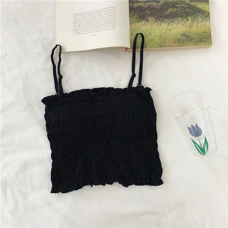 Dammode omlott bröst Camisole Bottenväst