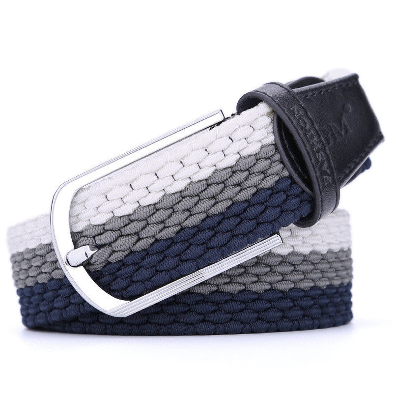 Winter Breathable Strong Stretch Canvas Woven Belt - Seasonal Comfort