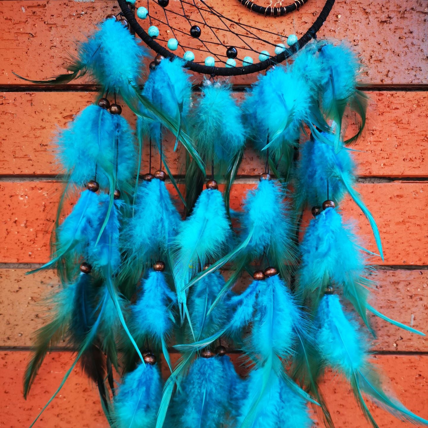 Support mural attrape-rêves en plumes d'arbre de vie, décoration d'intérieur