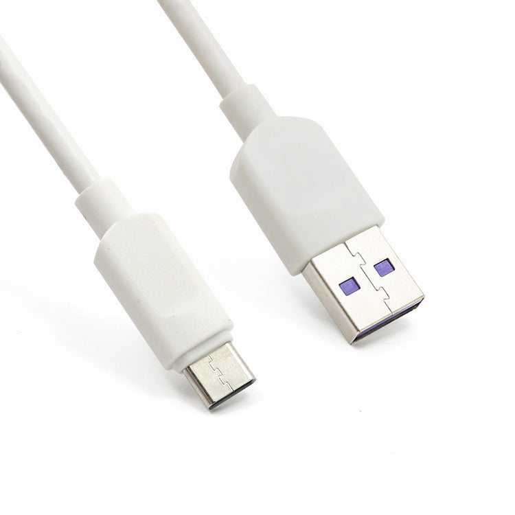 Supersnabb laddning Usb enda huvud mobiltelefon datakabeln